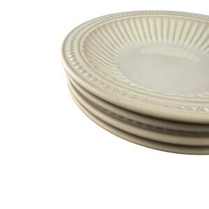 Vintage Bombay Company Soup Bowls Swiss Dots Pattern Set of 4